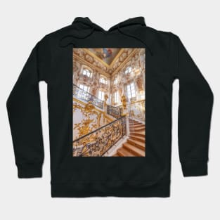 Peterhof Palace interior in Saint Petersburg, Russia Hoodie